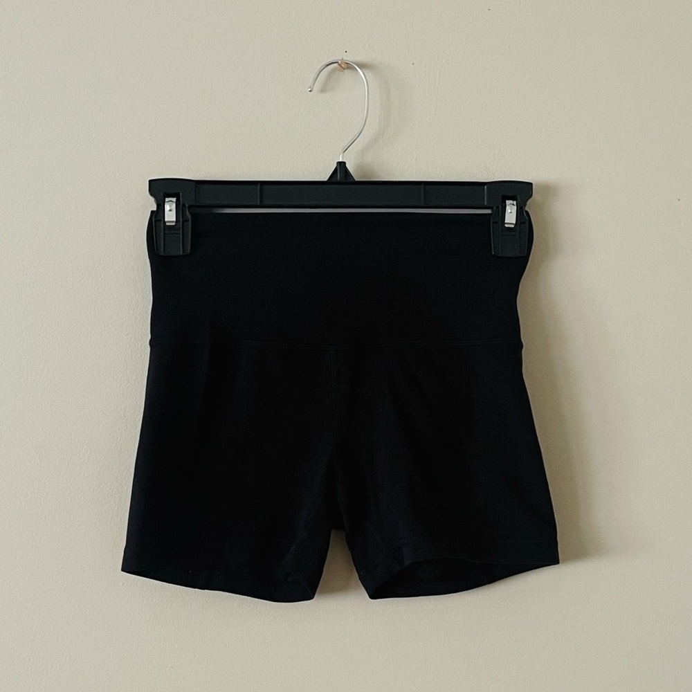 Lululemon black spandex. Size 4